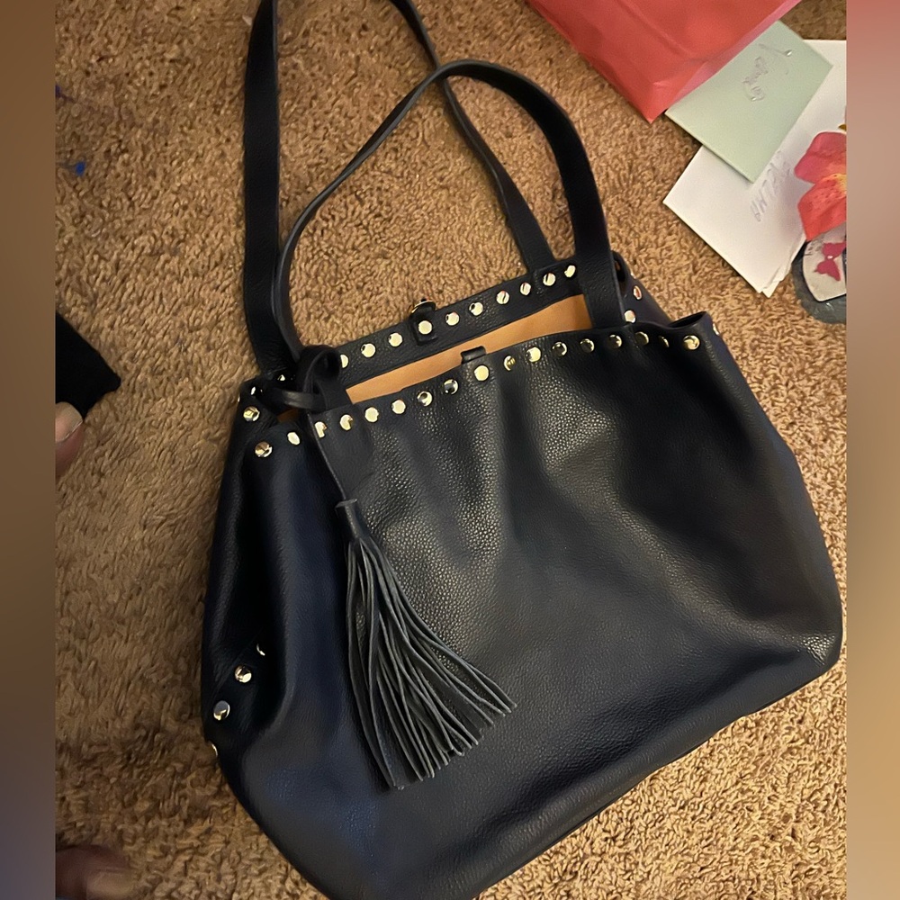 Laggo Remy Blue Leather bag